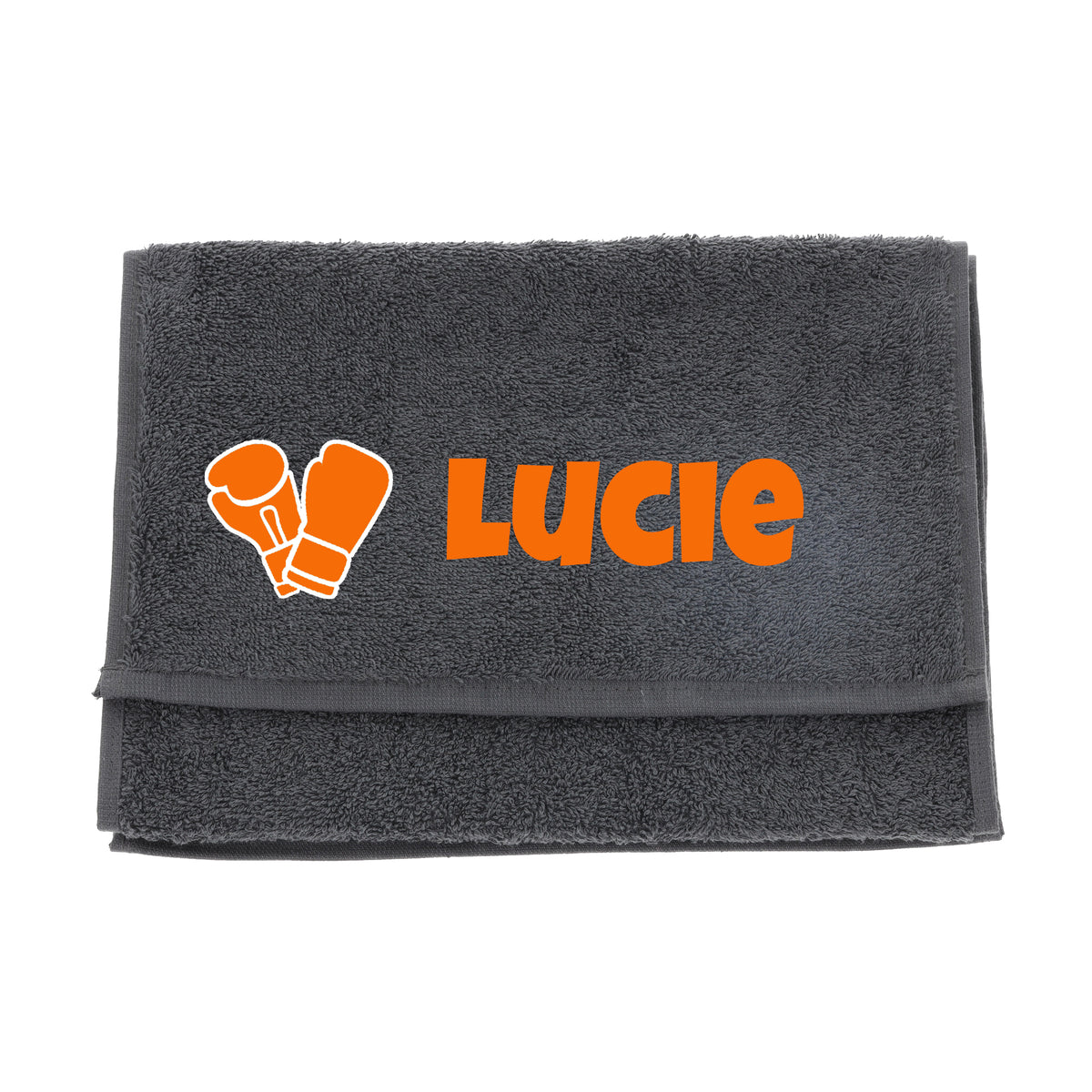 Personalised Boxing Gym Towel – Embroidered with Name | Choice of Design
