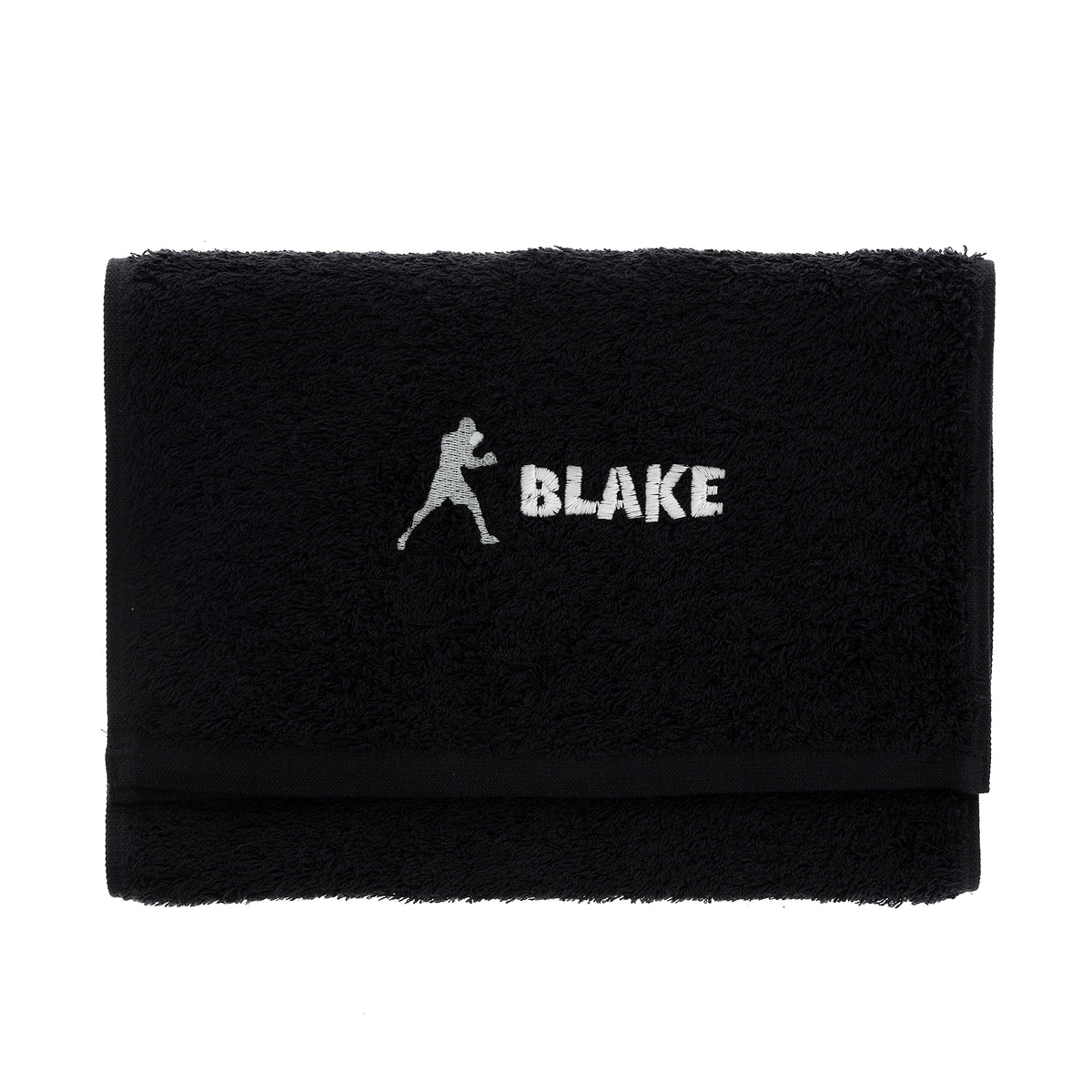 Personalised Boxing Gym Towel – Embroidered with Name | Choice of Design