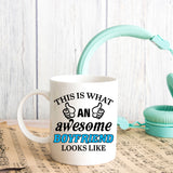 This Is What An Awesome [Your Text] Looks Like Personalised Ceramic Mug