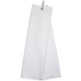 Personalised GOLF Towel - Embroidered Trifold Towel with Carabiner Clip