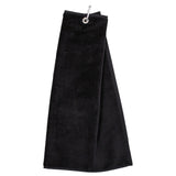 Personalised Lawn Bowls Towel – Tri-Fold with Name & Carabiner Clip
