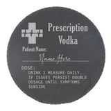 Personalised Vodka Glass With Engraved Prescription