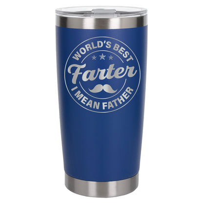 Personalised Best Farter I Mean Father Thermal Cup for Birthday Present