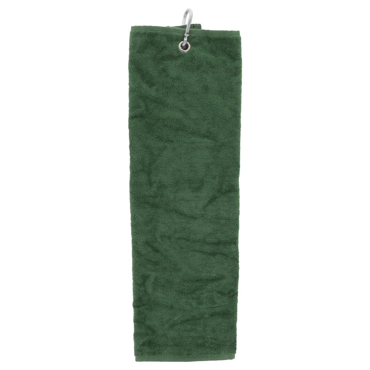 Personalised Lawn Bowls Towel – Tri-Fold with Name & Carabiner Clip
