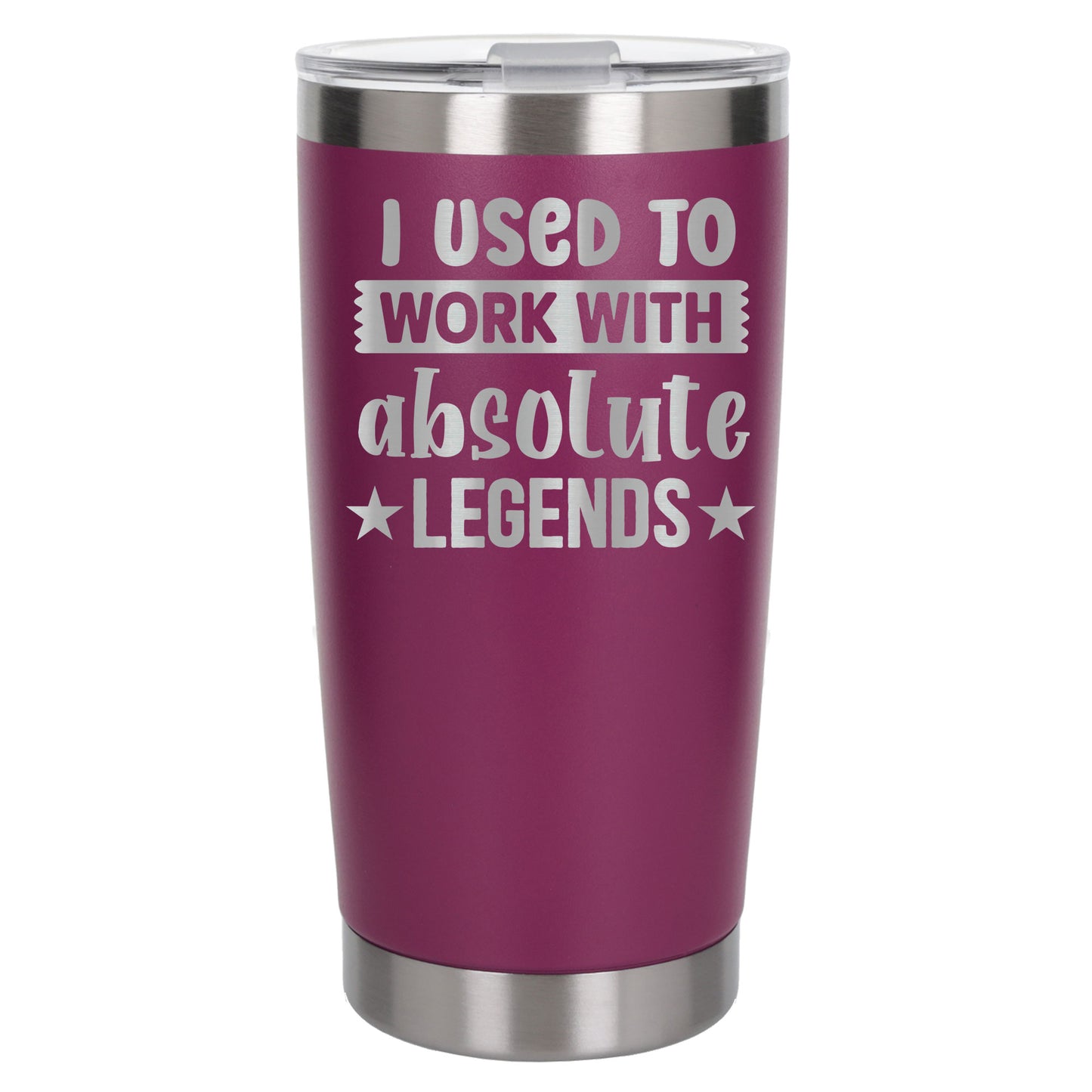I Used to Work with Absolute Legends Engraved Stainless Steel Thermal Cup 500ml