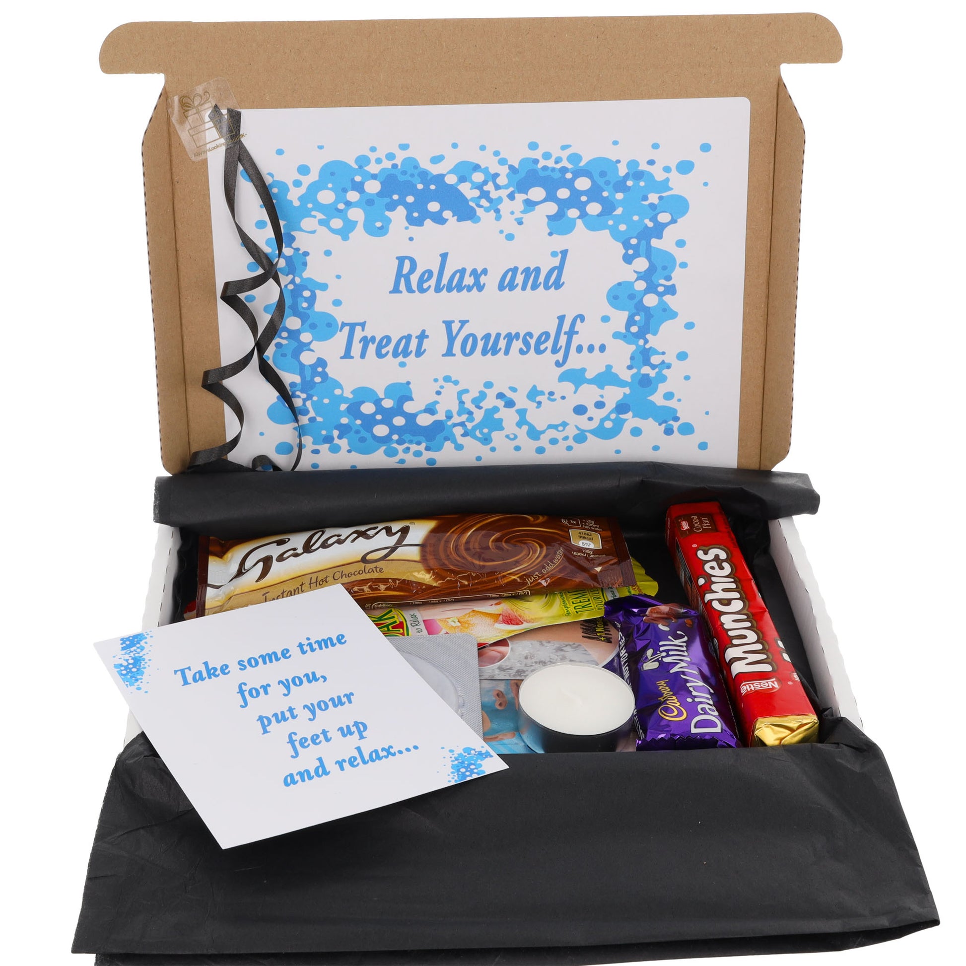 Pamper Treat & Sweet Box for Men Letterbox Gift  - Always Looking Good -   