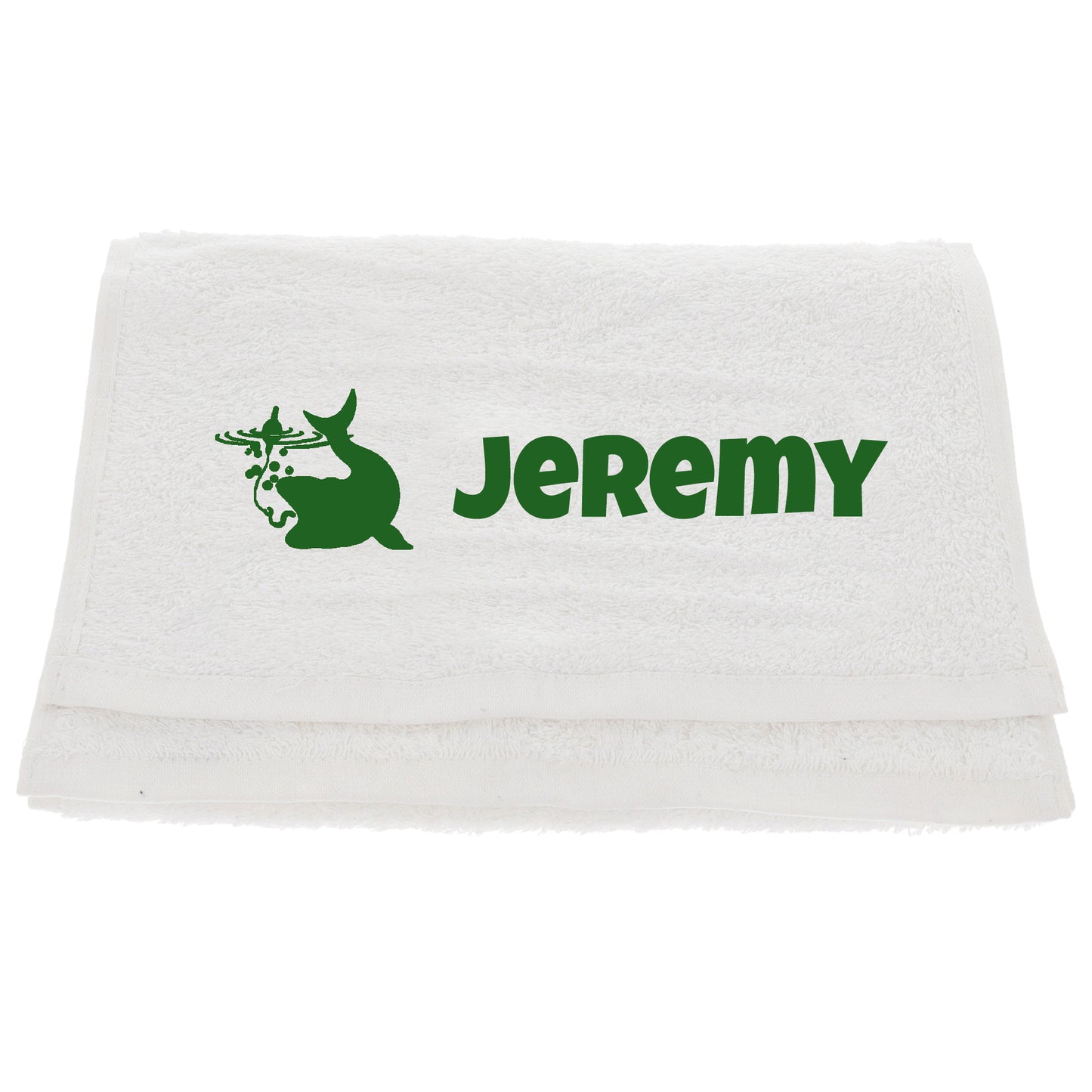 Personalised Embroidered Fishing Towel  - Always Looking Good -   