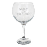 Engraved Personalised Gin & Tonic Glass with Name