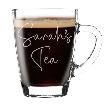 Personalised Tea & Biscuit Engraved Board with Optional Mug and Message