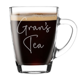 Personalised Gran's Tea & Biscuit Engraved Board with Optional Mug