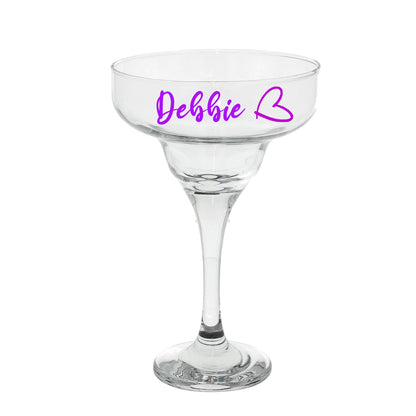 Personalised Gold Cocktail Shaker Set with Margarita Glass Gift Set  - Always Looking Good - Glass Only  