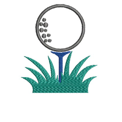 Personalised GOLF Towel - Embroidered Trifold Towel with Carabiner Clip