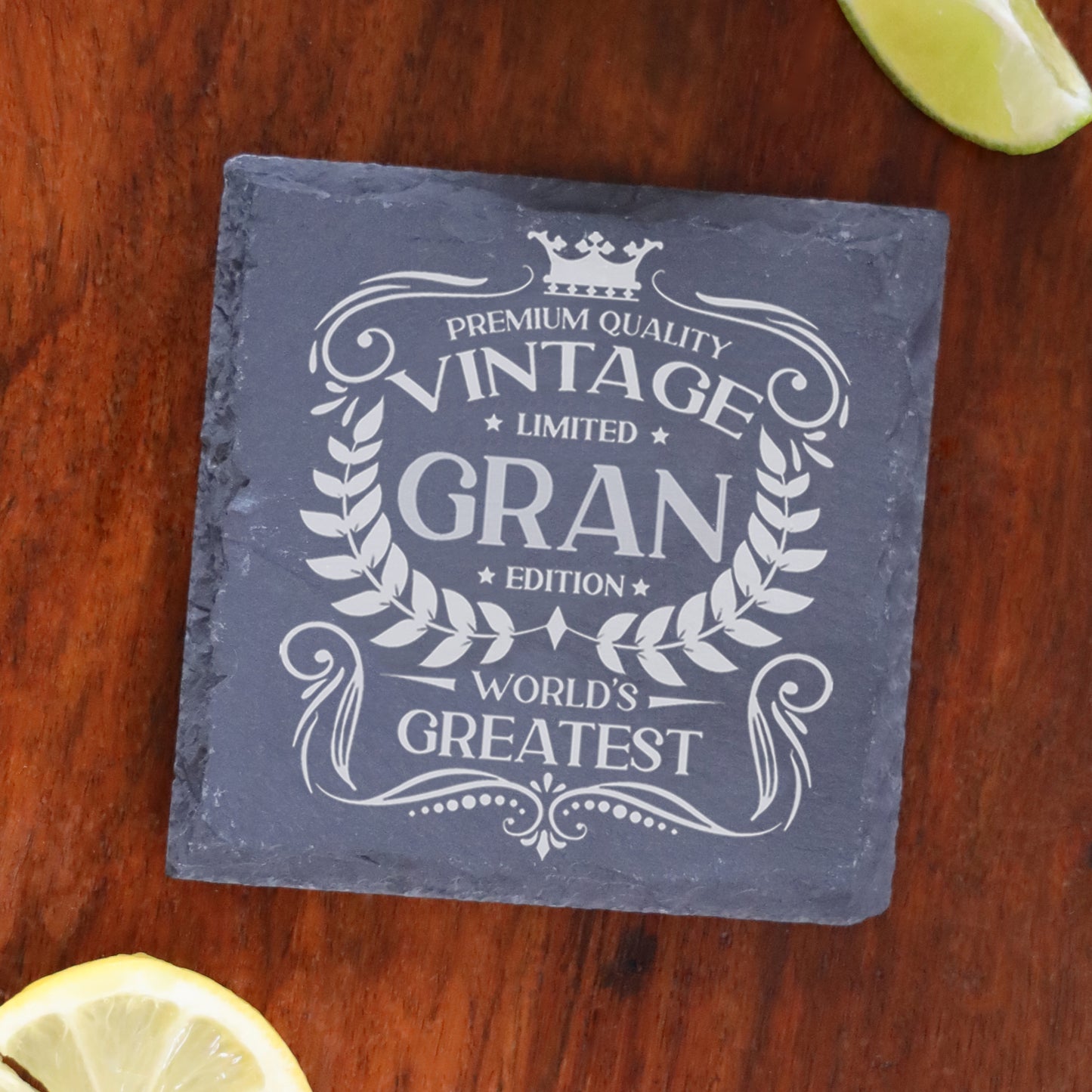 Gift For Relatives - Vintage 'ANY RELATIVE' Engraved Whisky Glass