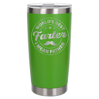 Personalised Best Farter I Mean Father Thermal Cup for Birthday Present