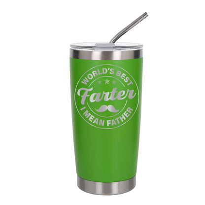 Personalised Best Farter I Mean Father Thermal Cup for Birthday Present