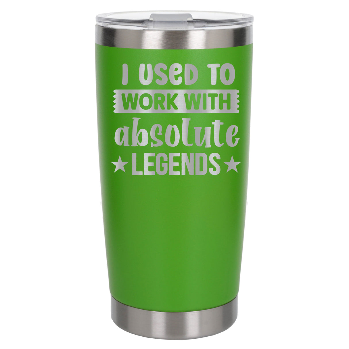 I Used to Work with Absolute Legends Engraved Stainless Steel Thermal Cup 500ml