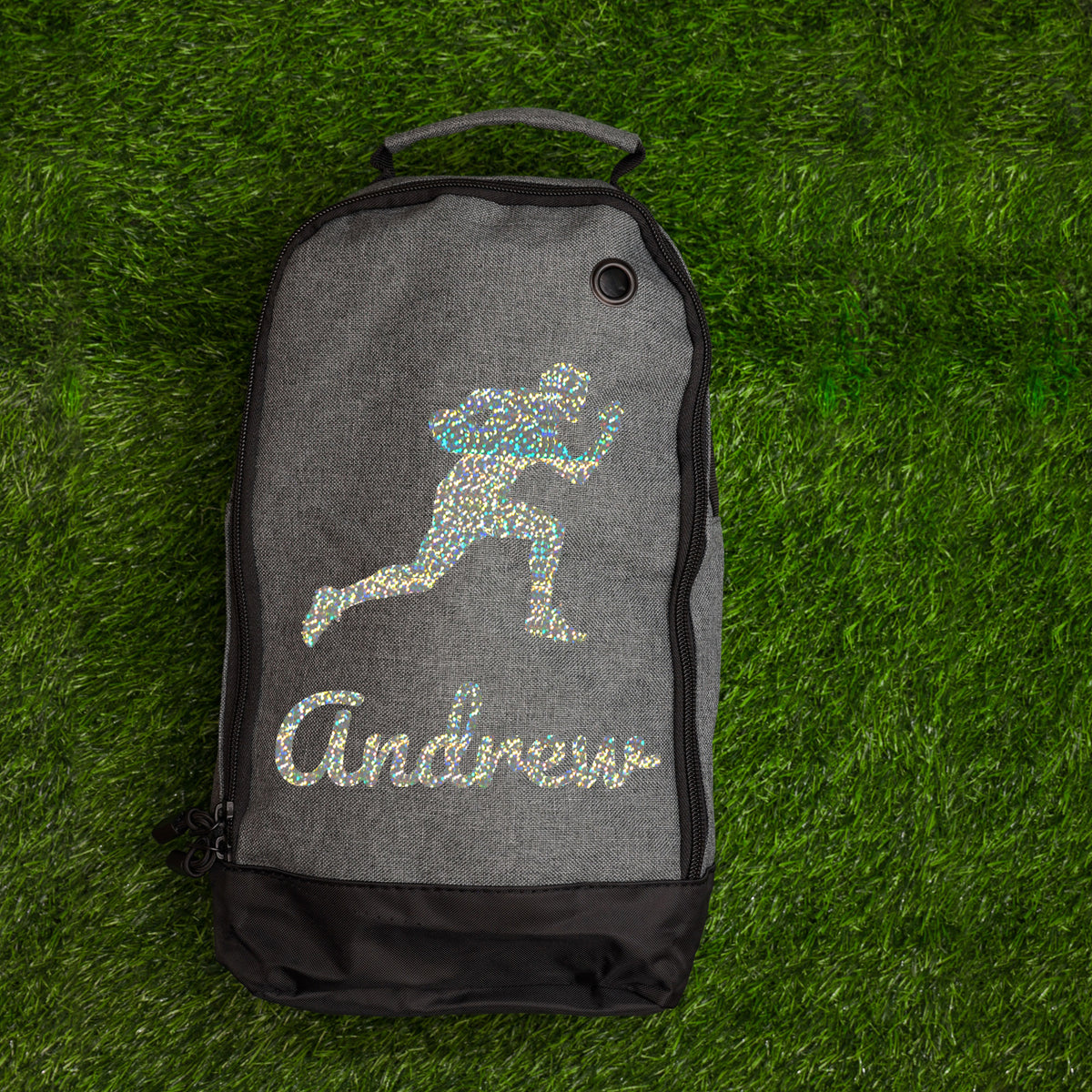 Rugby Boot Bag or Shoe Bag – Personalised with Name | Rugby Player Design