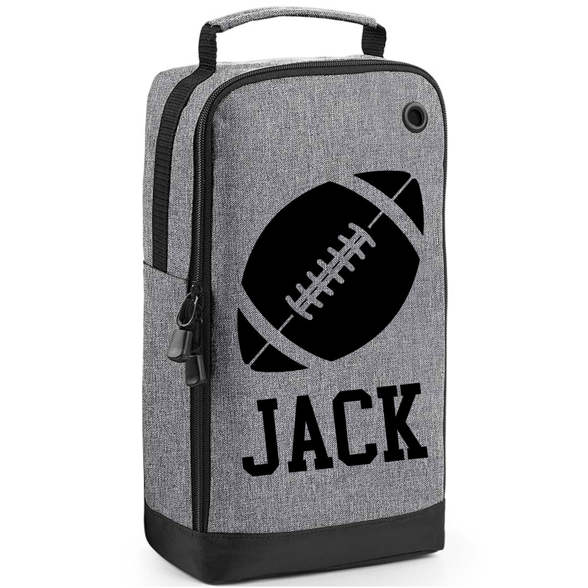 Rugby Boot Bag or Shoe Bag – Personalised with Name | Rugby Ball Design