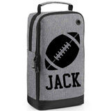 Rugby Boot Bag or Shoe Bag – Personalised with Name | Rugby Ball Design