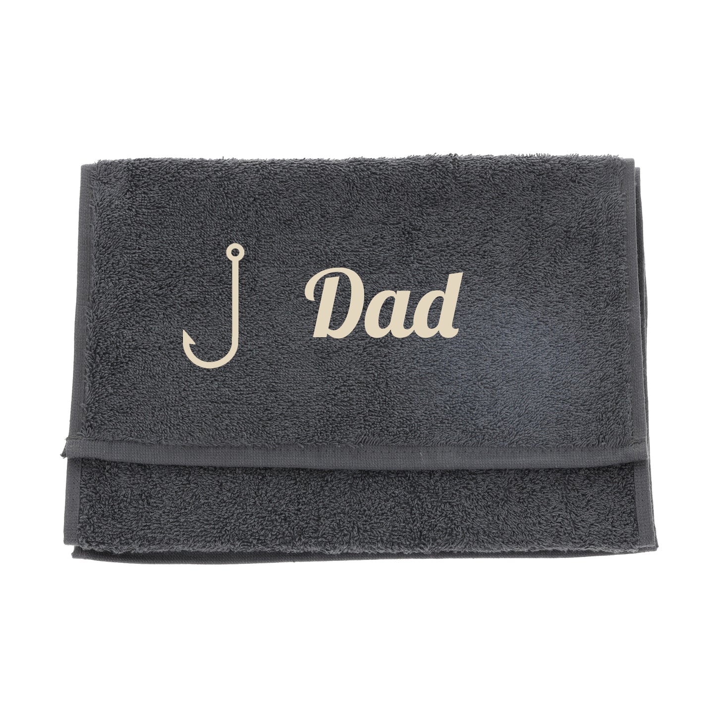 Personalised Embroidered Fishing Towel  - Always Looking Good -   