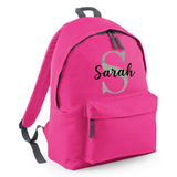 Personalised Name & Initial Backpack for Kids