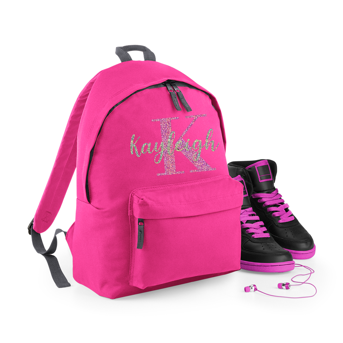 Personalised Name & Initial Backpack for Kids