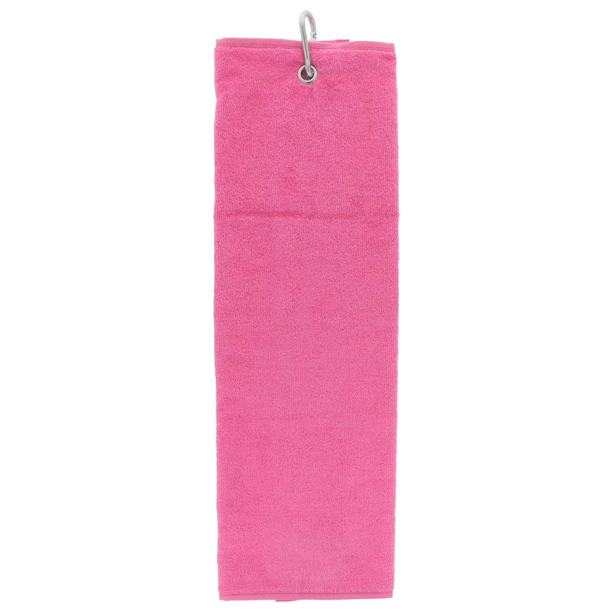Personalised Lawn Bowls Towel – Tri-Fold with Name & Carabiner Clip