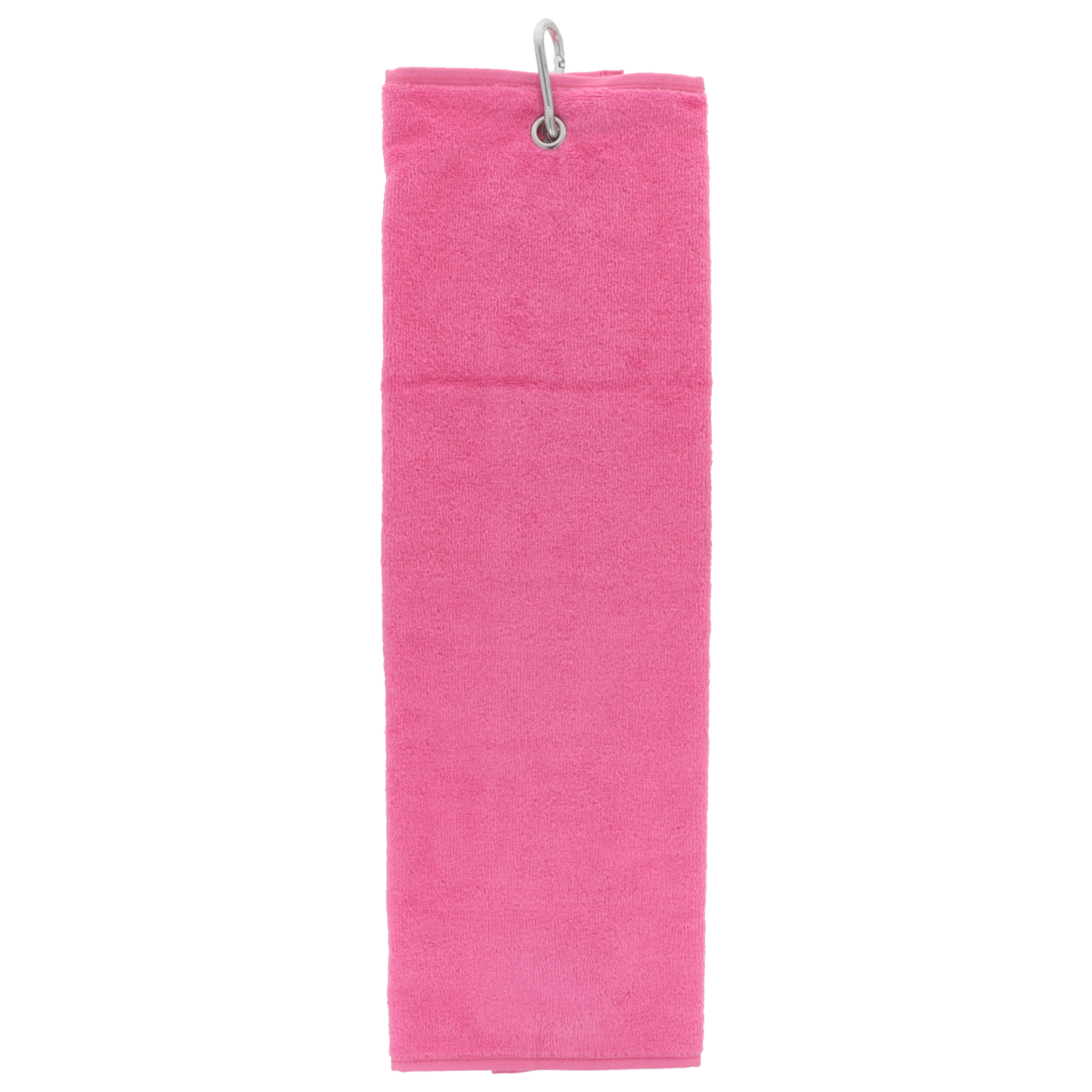 Personalised GOLF Towel - Embroidered Trifold Towel with Carabiner Clip