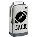 Rugby Boot Bag or Shoe Bag – Personalised with Name | Rugby Ball Design