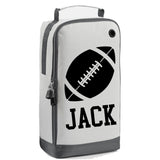 Rugby Boot Bag or Shoe Bag – Personalised with Name | Rugby Ball Design