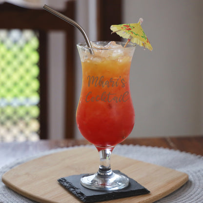 Engraved Personalised Cocktail Filled Occasion Pina Colada Glass  - Always Looking Good -   