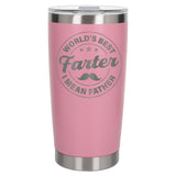 Best Farter I Mean Father Engraved Travel Mug for Dad