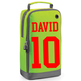 Football Boot Bag or Shoe Bag – Personalised with Name & Number
