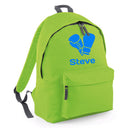 Personalised Boxing Gloves Backpack | Kids School Bag with Name