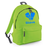 Personalised Boxing Gloves Backpack | Kids School Bag with Name