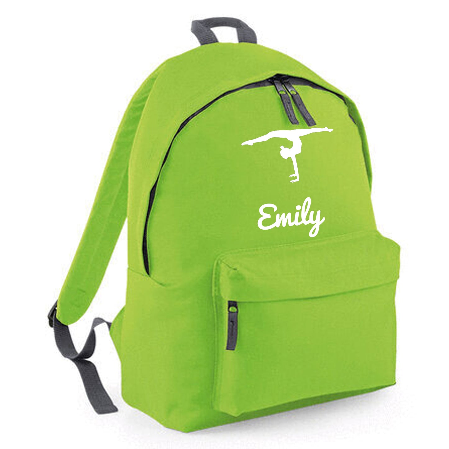 Personalised Backpack Bag with Name & Design Options Dancer Gymnastic etc