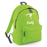 Personalised Gymnast Backpack | Kids School Bag with Name