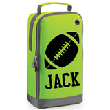 Rugby Boot Bag or Shoe Bag – Personalised with Name | Rugby Ball Design