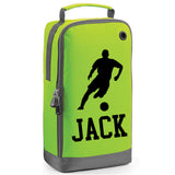 Football Boot Bag or Shoe Bag – Personalised with Name | Footballer Design