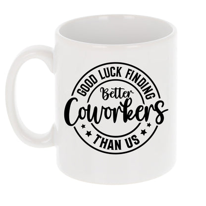 Better Coworker Ceramic Mug &/or Coaster Gift Set – Funny Leaving & Good Luck Present