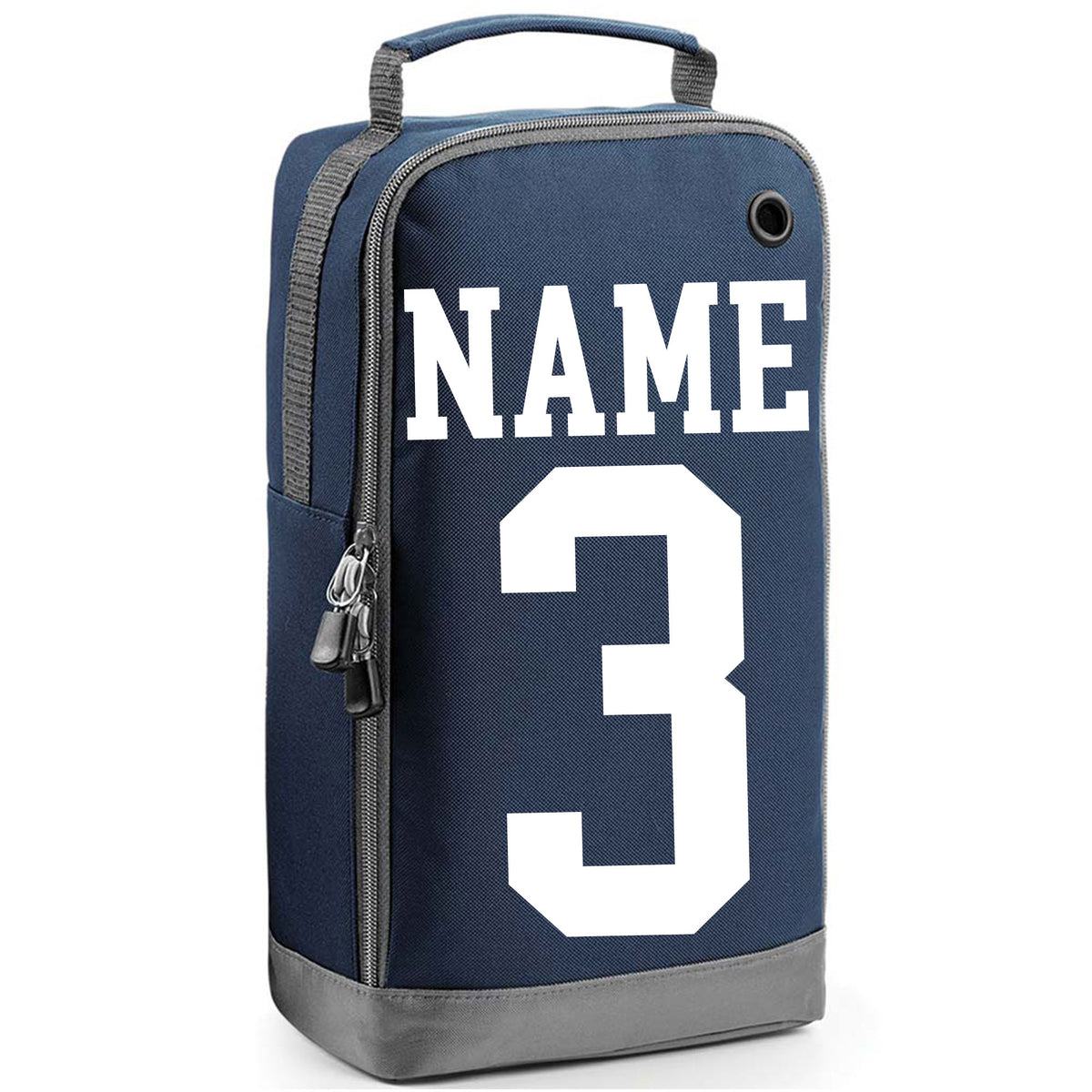 Football Boot Bag or Shoe Bag – Personalised with Name & Number