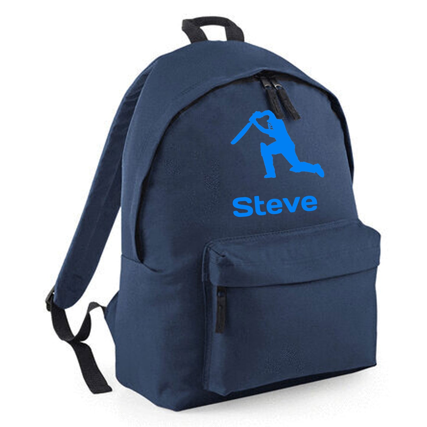 Personalised Cricket Backpack, Kids Rucksack with Name & Design