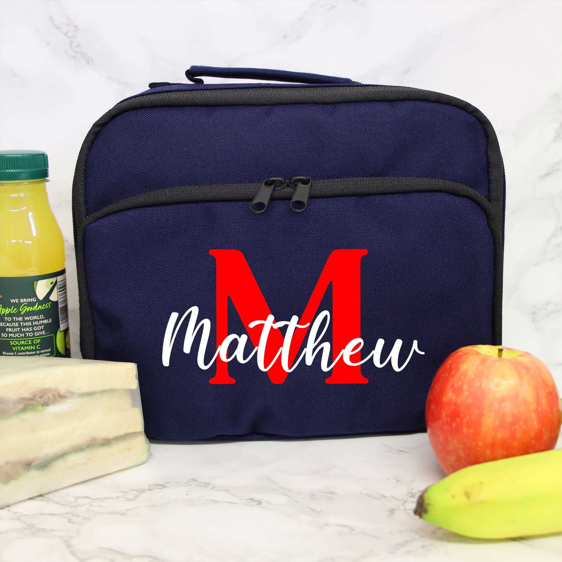 Personalised Lunch Bag with Name Childs School Lunch Box  - Always Looking Good -   