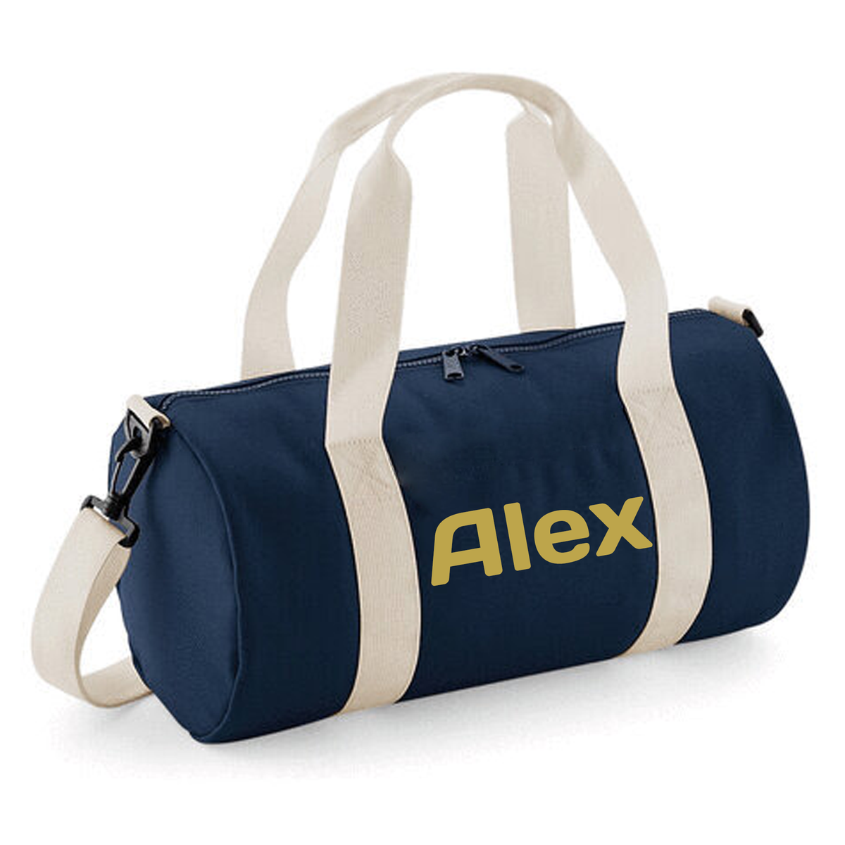 Personalised Name Barrel Bag | Kids Sports Holdall with Name