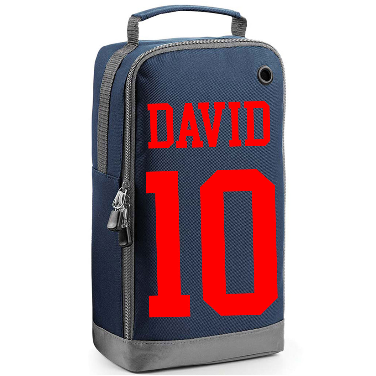 Football Boot Bag or Shoe Bag – Personalised with Name & Number