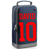 Football Boot Bag or Shoe Bag – Personalised with Name & Number
