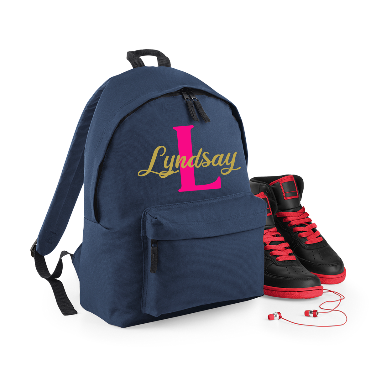 Personalised Name & Initial Backpack for Kids