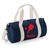 Personalised Pickleball Barrel Bag | Kids Sports Holdall with Name
