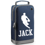 Rugby Boot Bag or Shoe Bag – Personalised with Name | Rugby Player Front-On Design