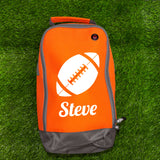 Rugby Boot Bag or Shoe Bag – Personalised with Name | Rugby Ball Design